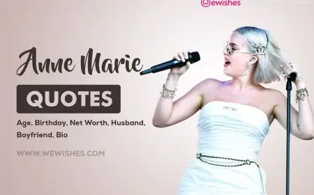 Anne Marie Quotes & Sayings, Age, Birthday, Net Worth, Husband, Boyfriend, Bio Anne Marie Quotes & Sayings, Age, Birthday, Net Worth, Husband, Boyfriend, Bio