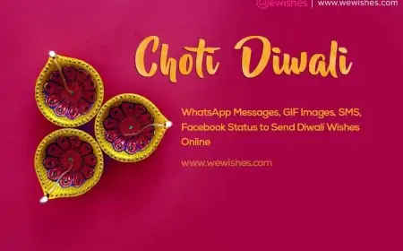 Choti Diwali Wishes 2025: WhatsApp Messages, Images, SMS, Facebook Status to Send Diwali Wishes Online Choti Diwali Wishes 2025: WhatsApp Messages, Images, SMS, Facebook Status to Send Diwali Wishes Online