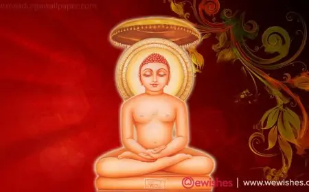 Happy Mahavir Jayanti 2025 Wishes: Quotes, Images, Messages For Your Loved Ones Happy Mahavir Jayanti 2025 Wishes: Quotes, Images, Messages For Your Loved Ones
