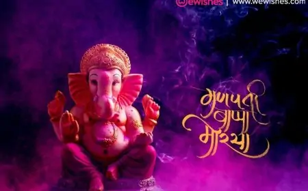 Happy Ganesh Chaturthi 2025: Images, Wishes, WhatsApp Messages and Quotes to Share with Your Family and Friends Happy Ganesh Chaturthi 2025: Images, Wishes, WhatsApp Messages and Quotes to Share with Your Family and Friends