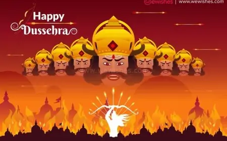 Dussehra 2023 Wishes, SMS, Whatsapp Status, Facebook Post For Your Family And Friends Dussehra 2023 Wishes, SMS, Whatsapp Status, Facebook Post For Your Family And Friends