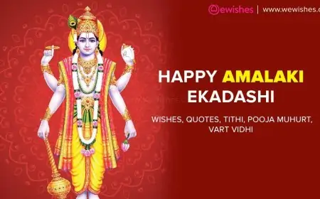 Happy Amalaki Ekadashi 2024 Wishes, Quotes, Tithi, Pooja Muhurt, Vart Vidhi