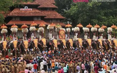 Happy Thrissur Pooram Wishes, Quotes, Status, Greetings, Messages, Status to Share