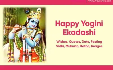 Happy Yogini Ekadashi 2024 Wishes, Quotes, Date, Fasting Vidhi, Muhurta, Katha, Images Happy Yogini Ekadashi 2024 Wishes, Quotes, Date, Fasting Vidhi, Muhurta, Katha, Images