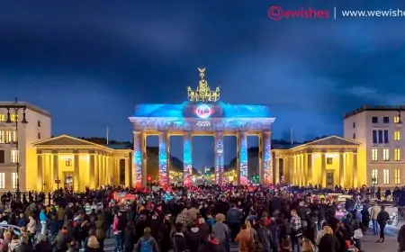 Happy Berlin Festival of Lights (2023) Wishes, Quotes, Greetings, Posters, Status to Share