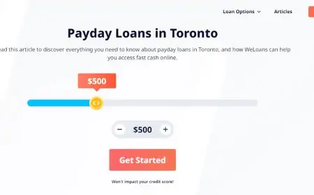 Money in Minutes: Toronto Payday Loans With WeLoans