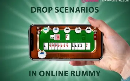 Drop Scenarios in Online Rummy