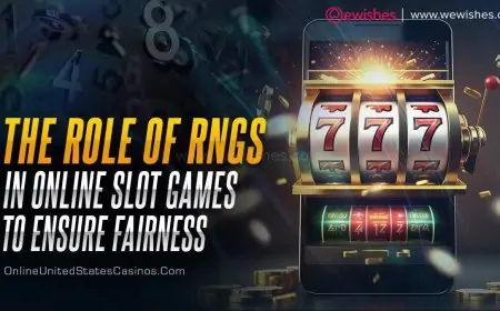 The Role of RNGs in Online Slot Games to Ensure Fairness