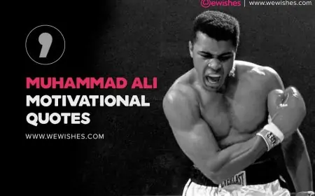 Muhammad Ali Motivational Quotes, World's 'Greatest Boxer' to Inspire You Muhammad Ali Motivational Quotes, World's 'Greatest Boxer' to Inspire You