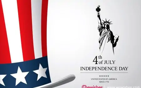 US Independence Day 2025:  Messages, Wishes, and Quotes for July 4th