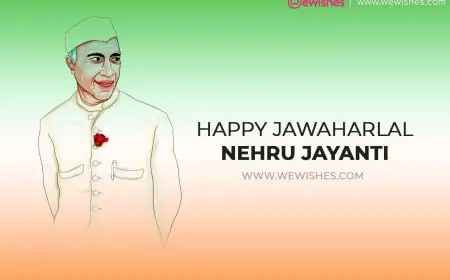 Happy Jawaharlal Nehru Jayanti 2025: Wishes, Quotes, SMS, Messages, Status