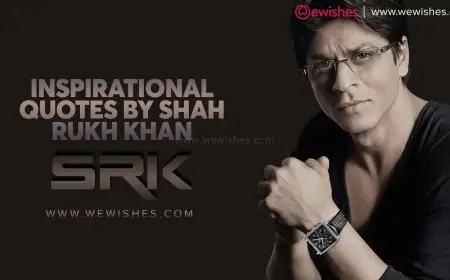 Inspirational Quotes by Shah Rukh Khan (SRK The King Of Bollywood)