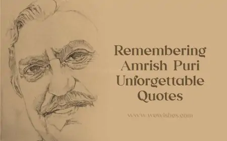 Remembering Amrish Puri: Unforgettable Quotes and  Dialogues from the Iconic Bollywood Villain