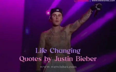 Life Changing Quotes by Justin Bieber | Motivational Wishes| Messages by (Voice King) - Justin Bieber