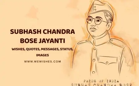 Subhash Chandra Bose Jayanti 2024: Wishes, Quotes, Messages, Status, Images