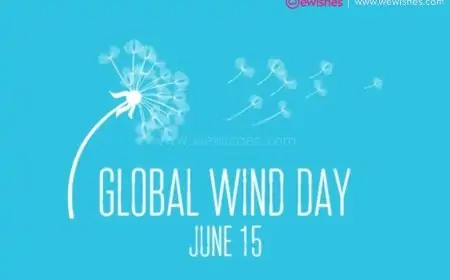 Global Wind Day 2025 Quotes and Images: WhatsApp Messages And Facebook Greetings Global Wind Day 2025 Quotes and Images: WhatsApp Messages And Facebook Greetings