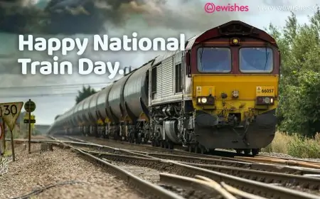 Happy National Train Day 2024 Wishes, Quotes, Greetings, Images Happy National Train Day 2024 Wishes, Quotes, Greetings, Images