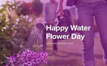 National Water A Flower Day 2024 Wishes, Quotes, Images, Greetings National Water A Flower Day 2024 Wishes, Quotes, Images, Greetings
