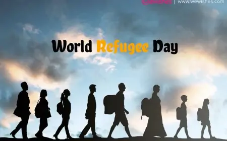 World Refugee Day 2024 Theme | Wishes| Quotes| Posters| Slogans| Reports| Causes| Images