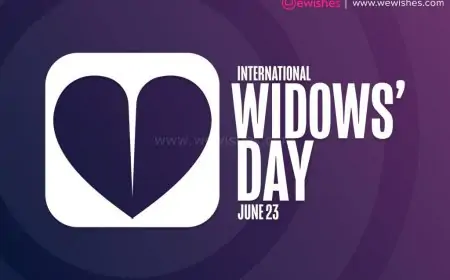International Widows Day 2025 Significance, History, Theme, Quotes, Messages, Wishes, Greetings International Widows Day 2025 Significance, History, Theme, Quotes, Messages, Wishes, Greetings