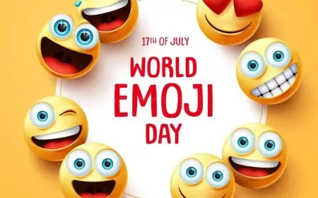 World Emoji Day 17 July 2024 - Wishes, Quotes, Greetings, Messages, Send Smiley Emoji to your Close Ones