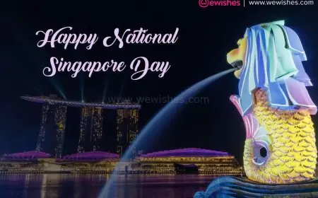 Happy National Singapore Day (2025) Wishes, Quotes, Messages, Greetings, Status to Share
