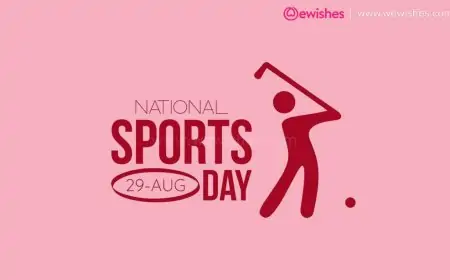 Happy National Sports Day (29 August) 2024 Wishes, Quotes, Theme, Creative Ads, Posters