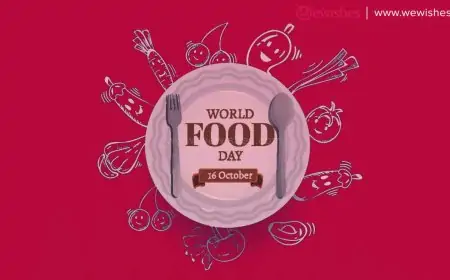 Happy World Food Day (2024) Wishes| Quotes| Greetings| Poster| Theme| Status to Share Happy World Food Day (2024) Wishes| Quotes| Greetings| Poster| Theme| Status to Share