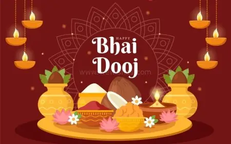 Happy Bhai Dooj 2025 Wishes, Quotes, Greetings, Status - For Lovely Cute Brothers Happy Bhai Dooj 2025 Wishes, Quotes, Greetings, Status - For Lovely Cute Brothers