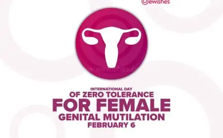 Happy International Day of Zero Tolerance for Female Genital Mutilation (FGM) Theme, Quotes, Wishes, Slogans to Share