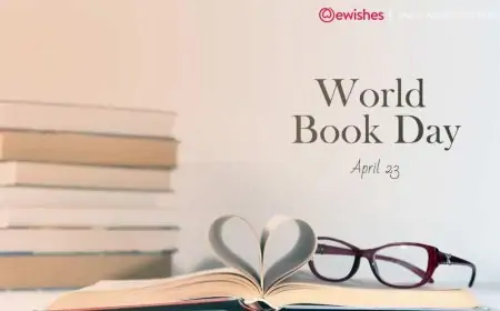 Happy World Book and Copyright Day (2025) Theme, Wishes, Quotes, Greetings, Status to Share Happy World Book and Copyright Day (2025) Theme, Wishes, Quotes, Greetings, Status to Share