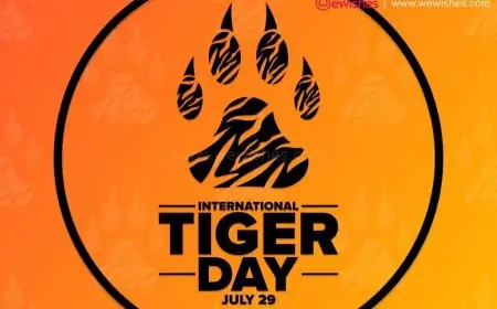 Happy World Tiger Day (2025) Theme, Wishes, Quotes, Census, Population, Greetings to Share Happy World Tiger Day (2025) Theme, Wishes, Quotes, Census, Population, Greetings to Share