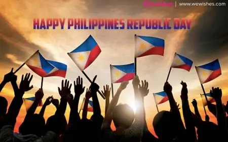 Happy Philippines Republic Day Wishes 2024, Quotes, Messages, Greetings, Posters, Flags, Status to Share Happy Philippines Republic Day Wishes 2024, Quotes, Messages, Greetings, Posters, Flags, Status to Share