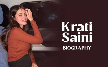 Krati Saini: Biography, Age, Wiki, Net Worth, Boyfriend, Family, Current Affairs (2025) Krati Saini: Biography, Age, Wiki, Net Worth, Boyfriend, Family, Current Affairs (2025)