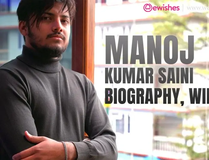 Manoj Kumar Saini Wiki, Biography, Age, Family, Weight, Height, Net worth, Girlfriend & More