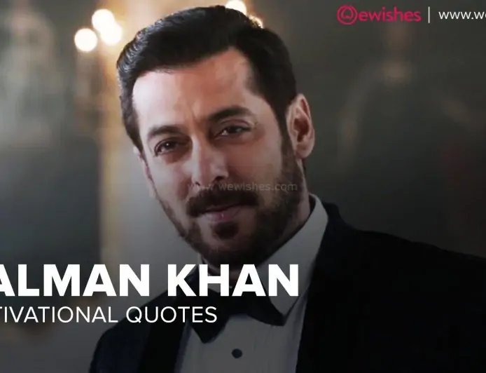 Life Changing Quotes by King of Khan Salman Khan - Motivational Messages