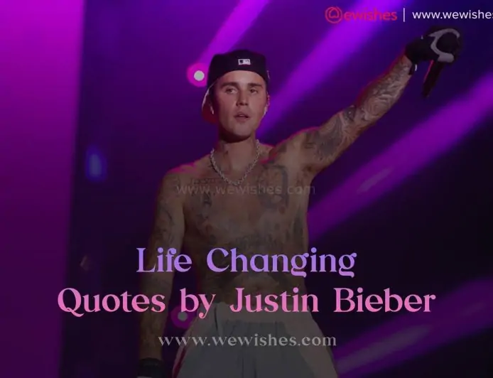 Life Changing Quotes by Justin Bieber | Motivational Wishes| Messages by (Voice King) - Justin Bieber