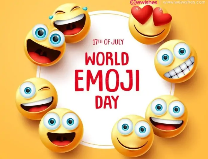 World Emoji Day 17 July 2024 - Wishes, Quotes, Greetings, Messages, Send Smiley Emoji to your Close Ones