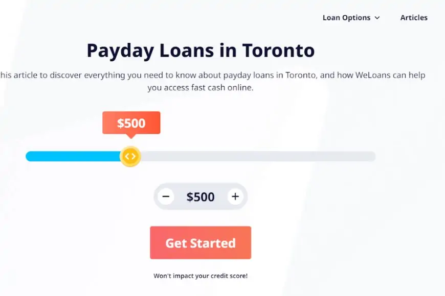 Money in Minutes: Toronto Payday Loans With WeLoans