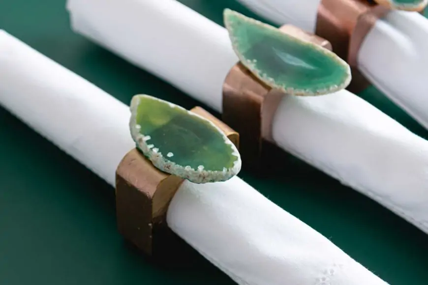 DIY Geode Napkin Rings for Your Special Day | Ideas and Inspiration for Every Occasion | Shutterfly