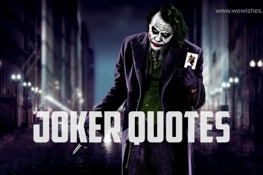 Joker Quotes As Inspiring Motivational Images
