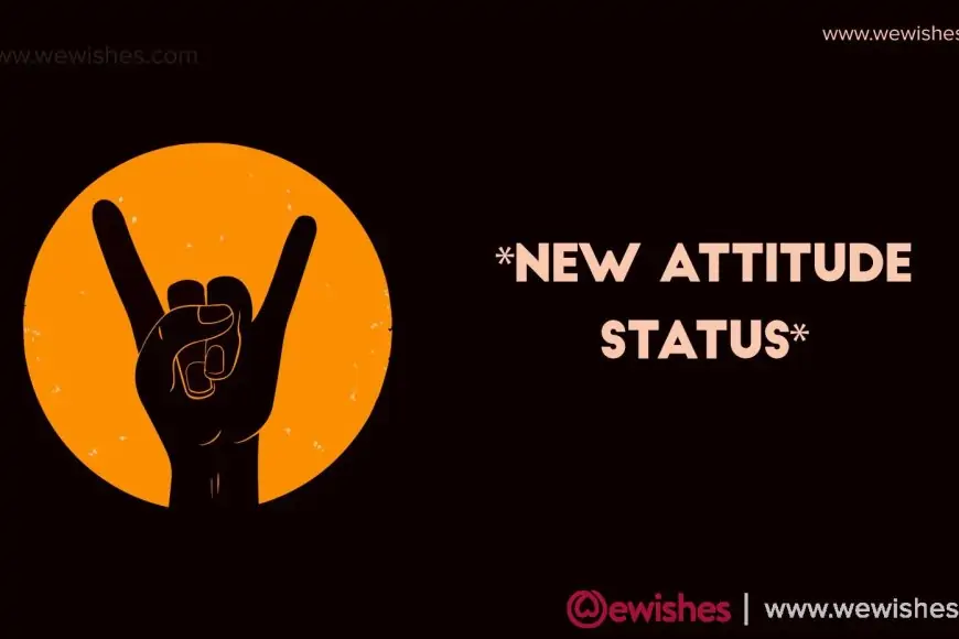 Attitude Status, Attitude Whatsapp, Facebook Status Images In English