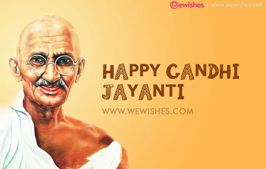 Happy Gandhi Jayanti 2025 Quotes, Wishes, Images, Posters, Whatsapp & Facebook