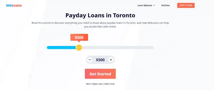 Money in Minutes: Toronto Payday Loans With WeLoans