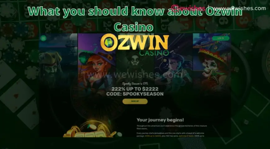 What you should know about Ozwin Casino 
