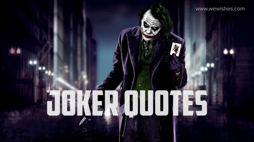 Joker Quotes As Inspiring Motivational Images