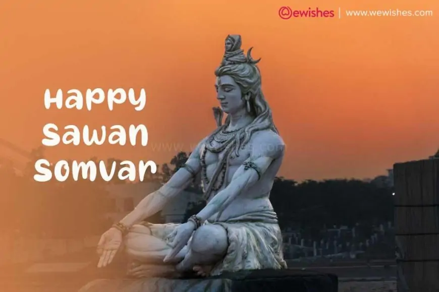 Happy Sawan Somvar Status 2025 Wishes Images, Quotes,  Messages