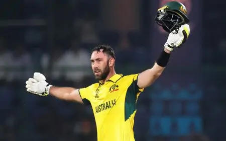 Glenn Maxwell Biography – Age, Height, Education, Net Worth and More Glenn Maxwell Biography – Age, Height, Education, Net Worth and More