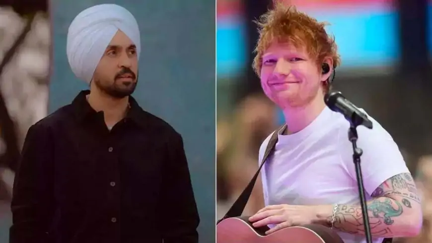 Ed Sheeran and Diljit share a video of their concert stage interaction: One Love