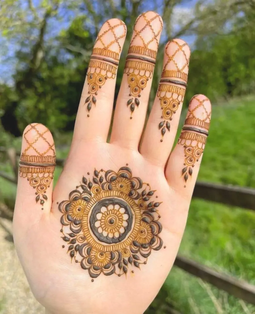 beautiful Boys Mehndi Design photo